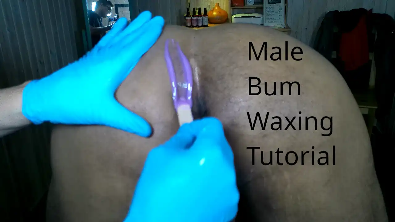 Male Bum Waxing